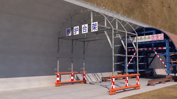 黄浦区隧道施工动画制作公司 - 隧道施工工艺和施工方法 - 隧道施工汇报动画视频 - bim 工程施工动画
